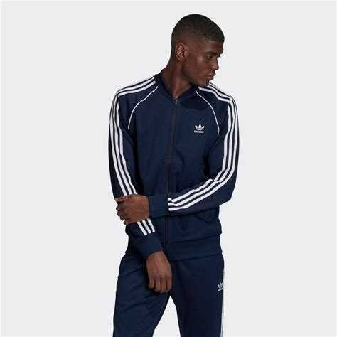 adidas Originals adicolor Classics SST Originals Jacke blau 